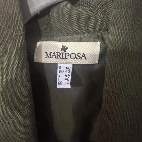 New Mariposa Women's Quilted Vest - Dark Green - Picture 3 of 3
